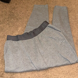 Nike grey women’s sweatpants Size large